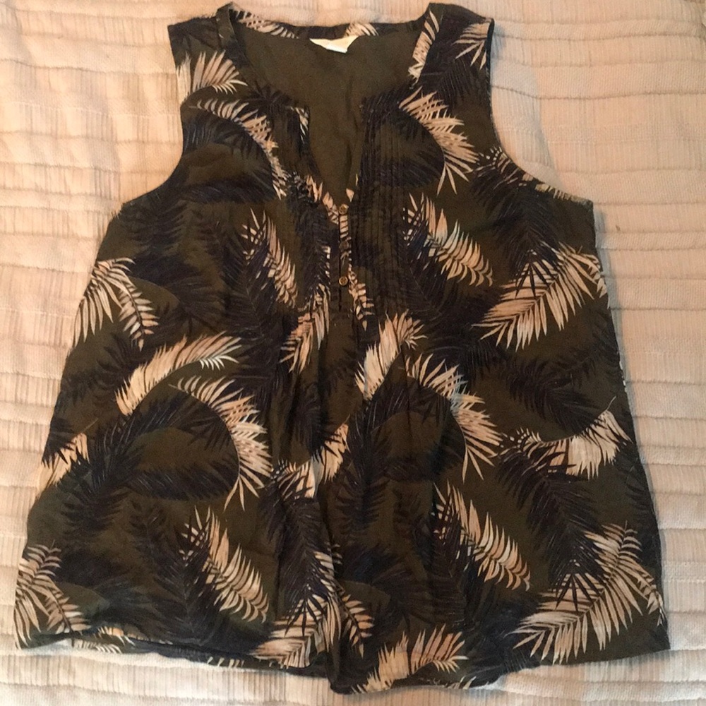 Tropical tank top